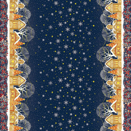 Скатерть 150*180 см, рогожка (Полночь)